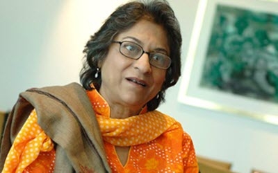 Die Berichterstatterin Asma Jahangir