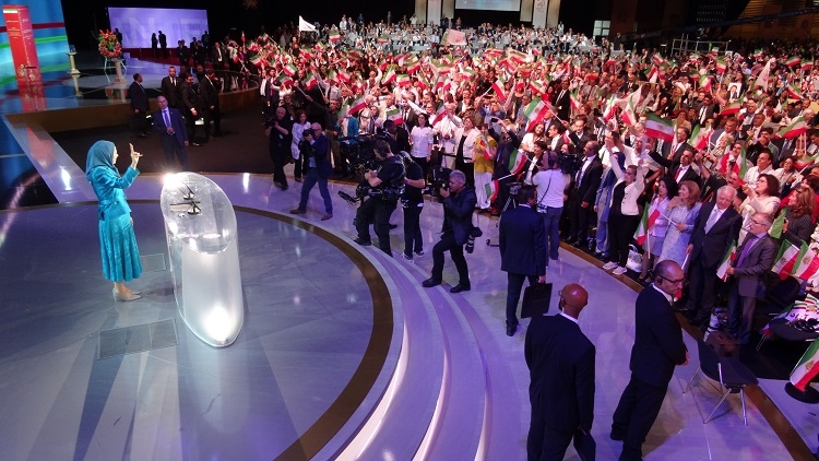 Kundgebung „Für einen freien Iran“