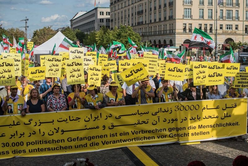 Iran-Demo in Berlin