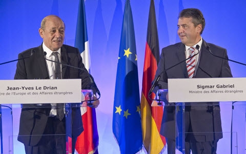 Frankreich und Deutschland darin einig