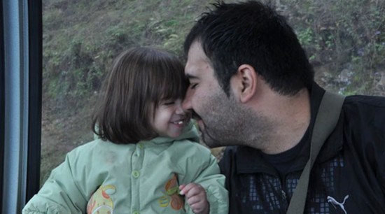 Der iranische Blogger Soheil Arabi – hier ein Bild mit seiner Tochter – soll hingerichtet werden.